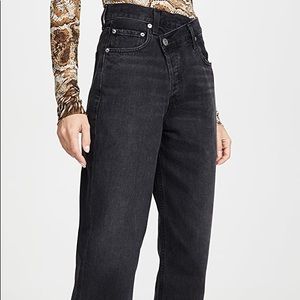 AGOLDE CRISS CROSS UPSIZED JEANS SZ 24